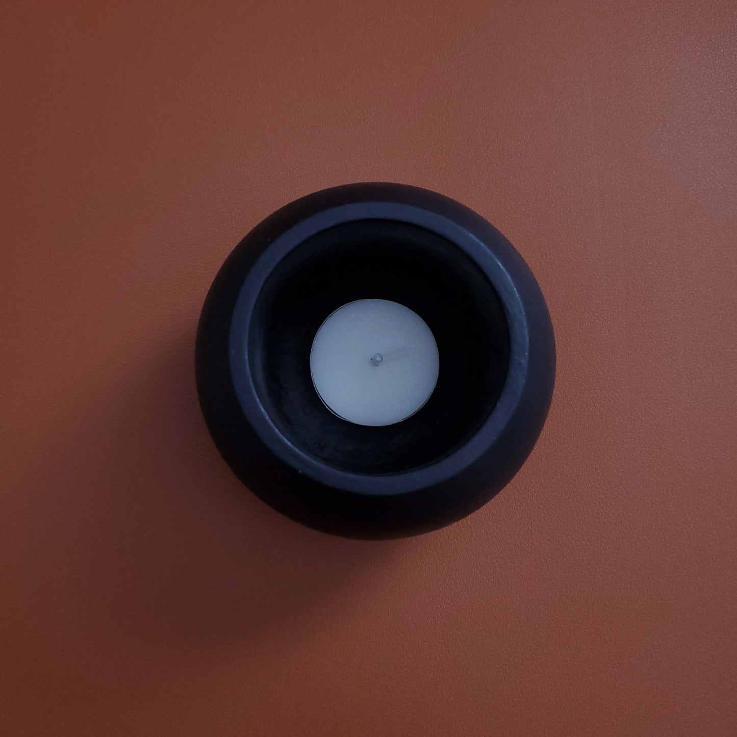 Handcrafted Concrete Serenity Tea Light Holder