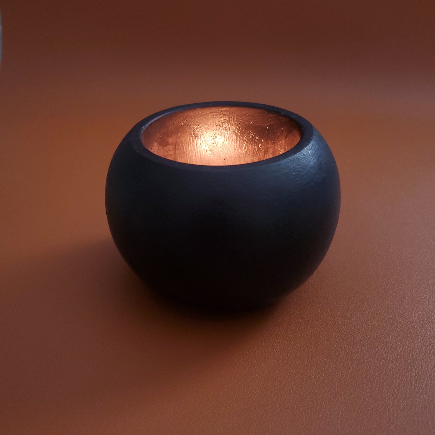 Handcrafted Concrete Serenity Tea Light Holder