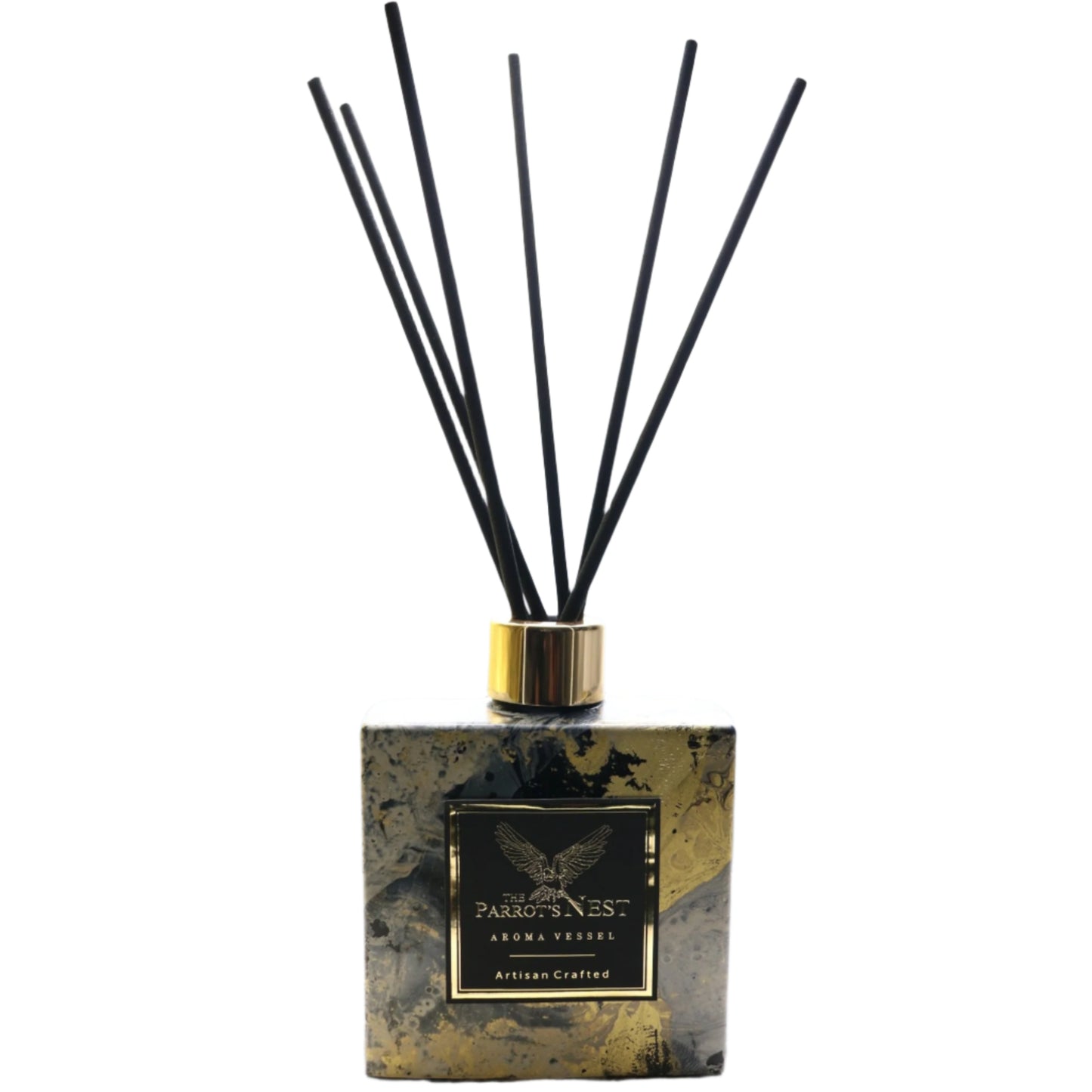 The Parrot's Nest Artisan Reed Diffuser Set | Unique Design #BGW004 | Choose Fragrance