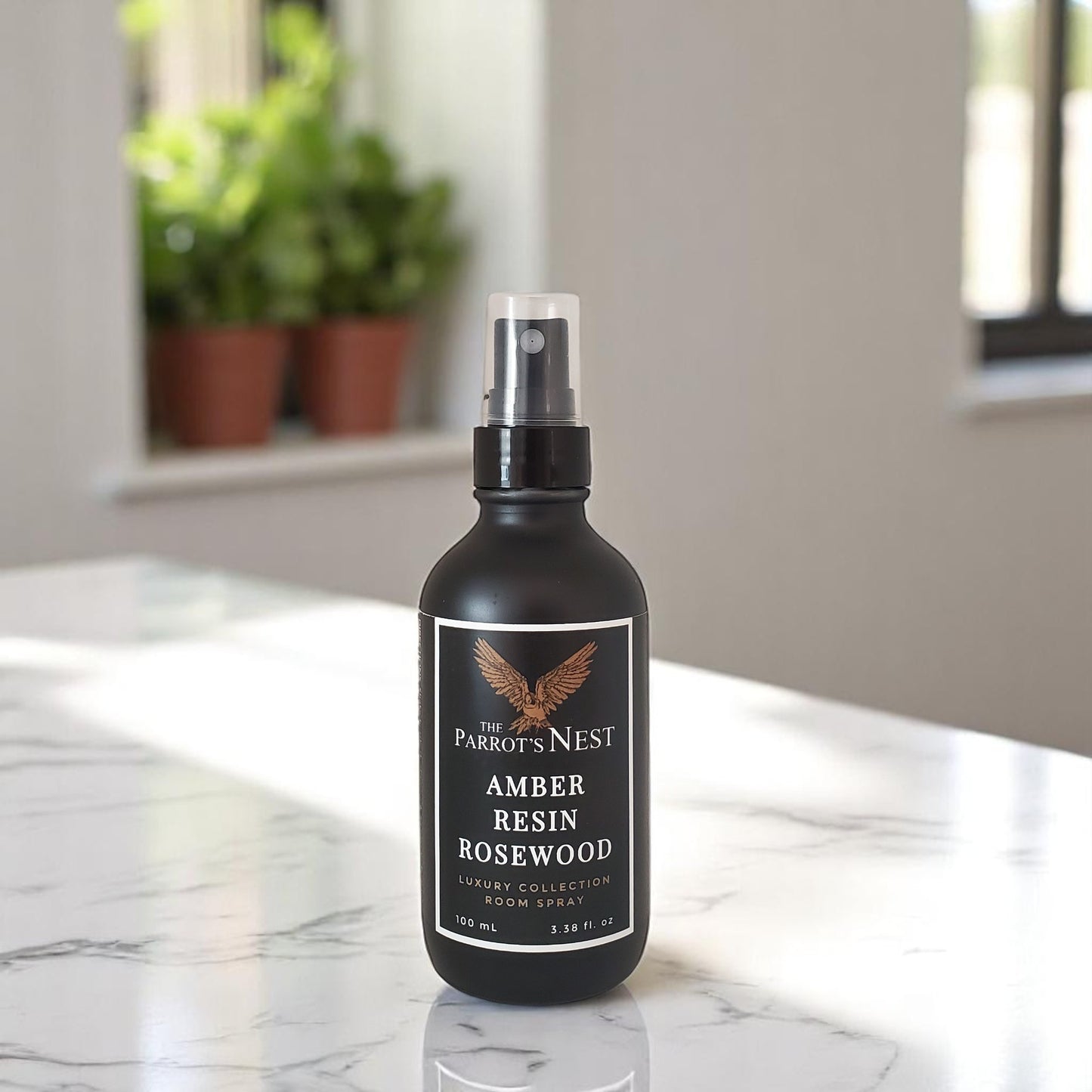 Amber Resin Rosewood | 100 mL Home or Auto Fragrance Spray (approx. 1,000 sprays per bottle)