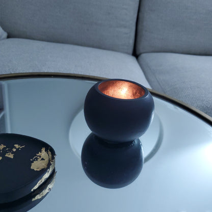 Handcrafted Serenity Concrete Tea Light Holder