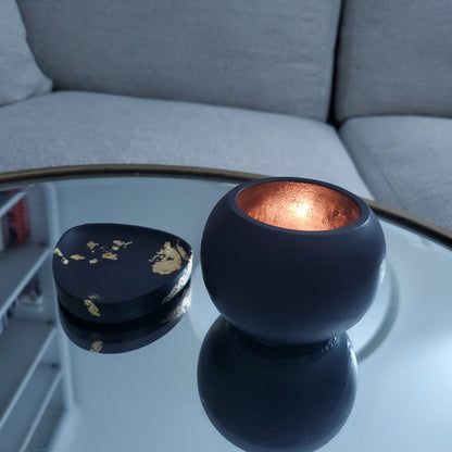 Handcrafted Serenity Concrete Tea Light Holder