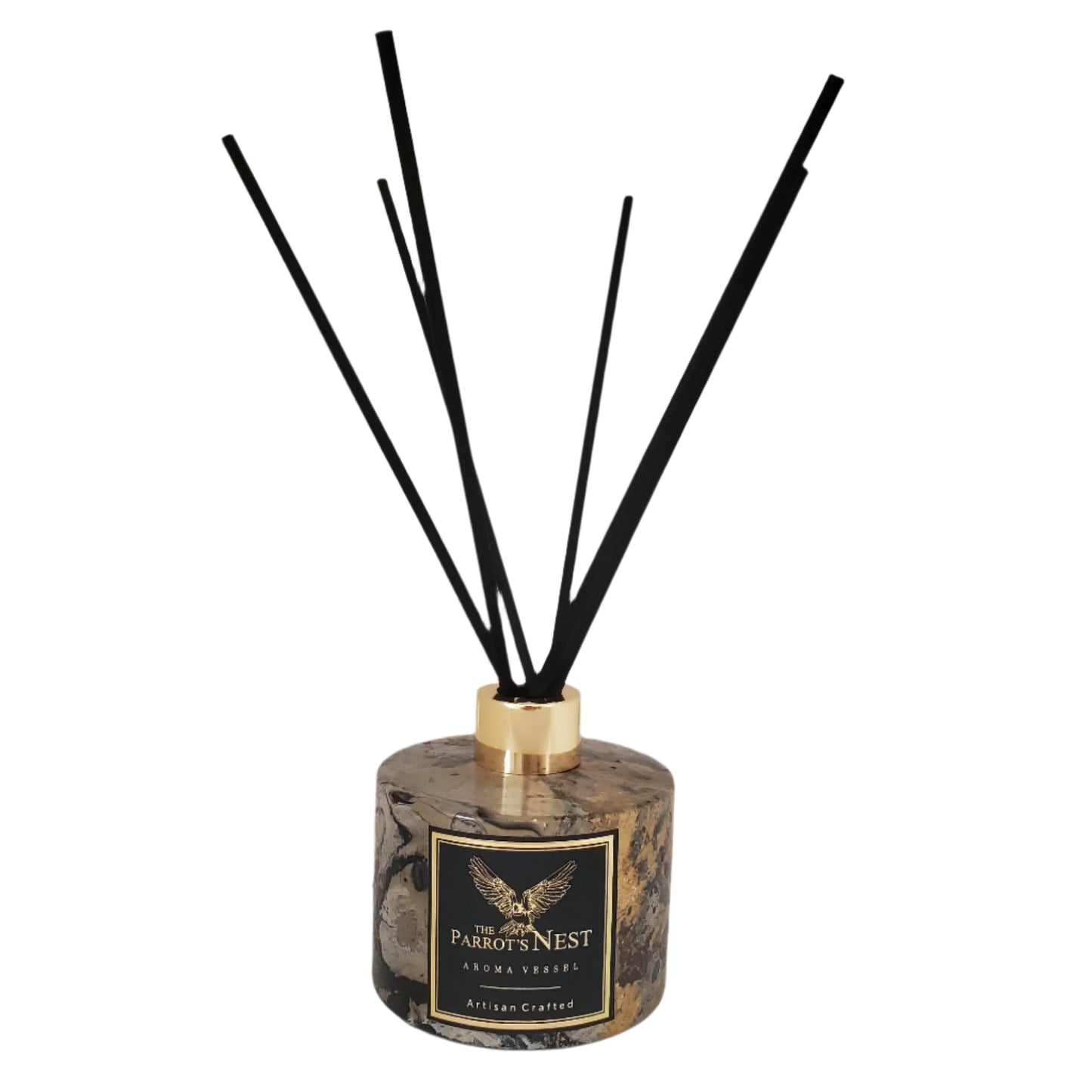 The Parrot's Nest Artisan Reed Diffuser Set | Unique Design #RG0002 | Choose Fragrance