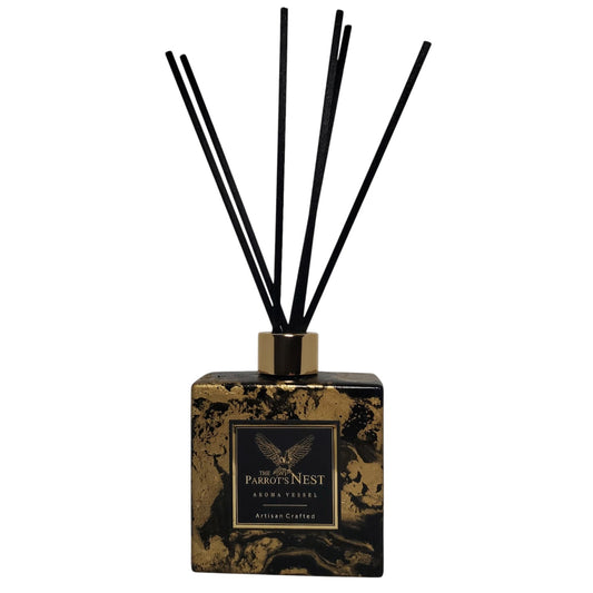 The Parrot's Nest Artisan Reed Diffuser Set | Unique Design #BG0015 | Choose Fragrance