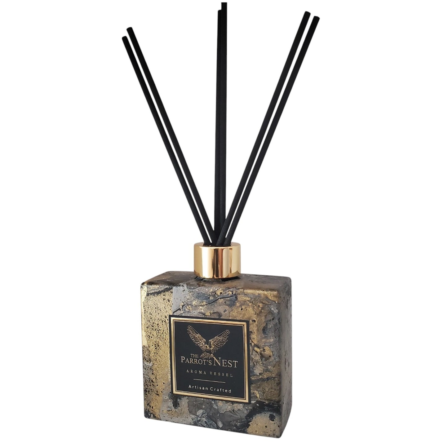 The Parrot's Nest Artisan Reed Diffuser Set | Unique Design #TBG006 | Choose Fragrance